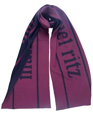 Manuel Ritz Winter Scarves - Purple