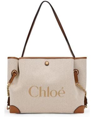 Chloé Tote Bags - Neutro