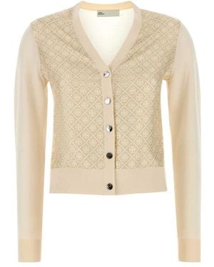 Tory Burch Cardigans - Neutro