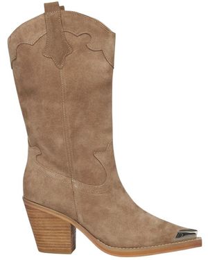 Alma En Pena. Cowboy & Biker Boots - Brown