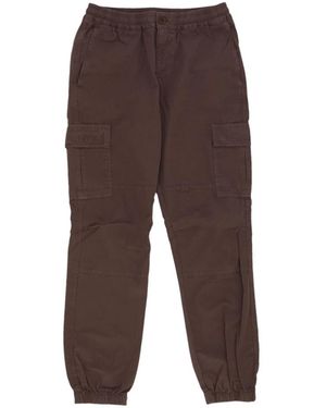 Iuter Straight Trousers - Brown