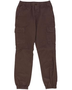 Iuter Straight Trousers - Brown