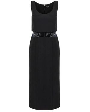Del Core Maxikleid - Schwarz