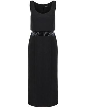 Del Core Midi Dresses - Black