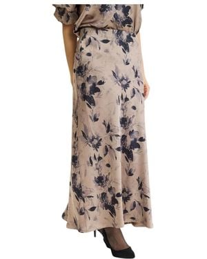 iN FRONT Maxi Skirts - Marrone