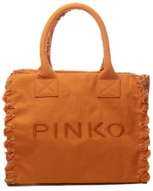 Pinko Tote Bags - Marrón