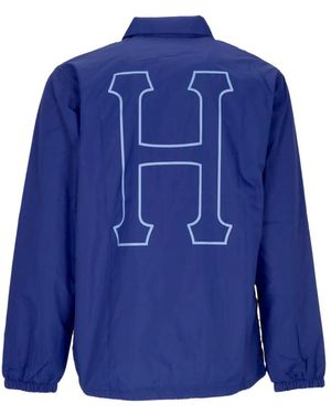 Huf Clothiers Reversible Flight Jacket in Blue for Men | Lyst