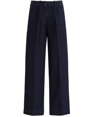 Nine:inthe:morning Wide Trousers - Azul