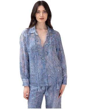 Ermanno Scervino Shirts - Blue
