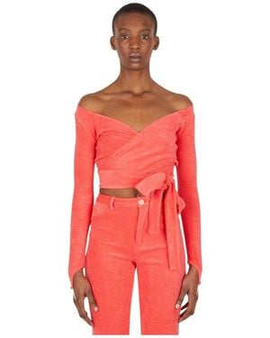 Maisie Wilen Blouses - Red