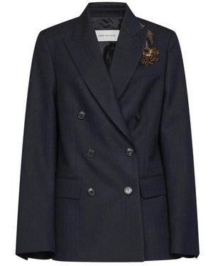Dries Van Noten Blazers - Blu