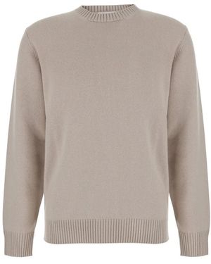 Kangra Round-Neck Knitwear - Grigio