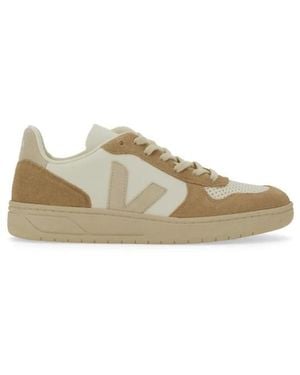 Veja V-10 Leather - Naturel