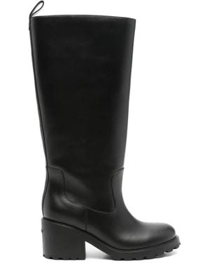 Bally High Boots - Black