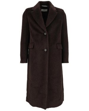 Peserico Single-Breasted Coats - Negro