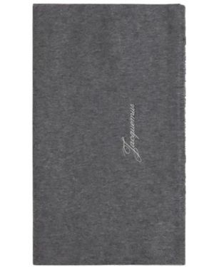 Jacquemus Tailleur Schal - Grau