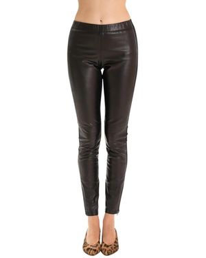P.A.R.O.S.H. Leather Trousers - Nero