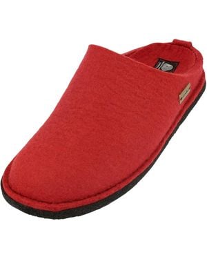 Haflinger Slippers - Rood