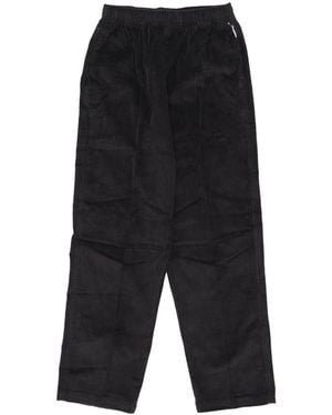 Obey Straight Trousers - Black