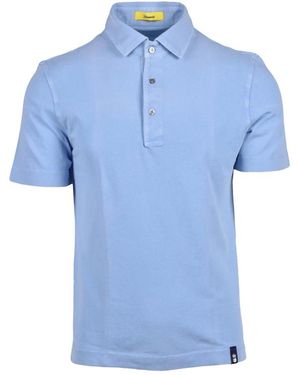 Drumohr Tops ,Blauw ,Katoen Polo