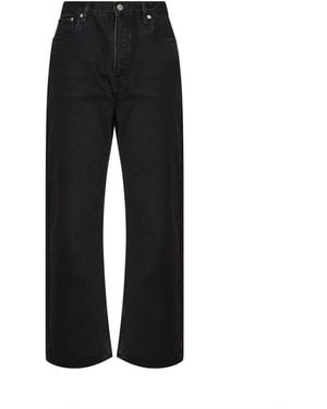 Studio Nicholson Jeans ,Zwart ,Denim Denjo Denim Pant
