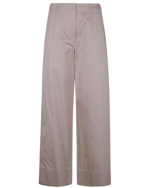 Max Mara Broeken ,Wide Broeken - Grijs