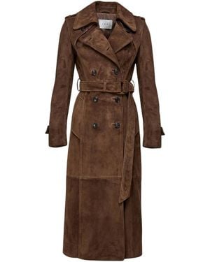 V S P Leather Jackets - Marrone