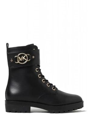 Michael Kors Lace-Up Boots - Black