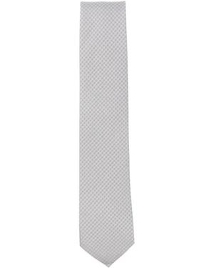 Errico Formicola S26N915 Krawatte - Weiß