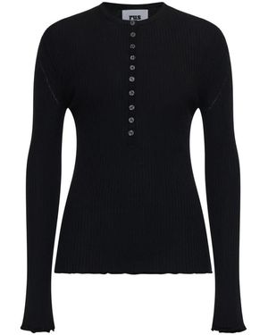 Rus Round-Neck Knitwear - Blauw