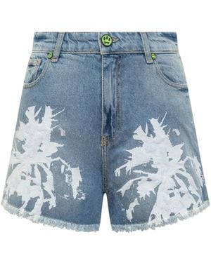 Barrow Denim Shorts - Blue
