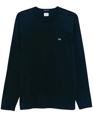 C.P. Company Lässiges Baumwoll T-Shirt - Blau