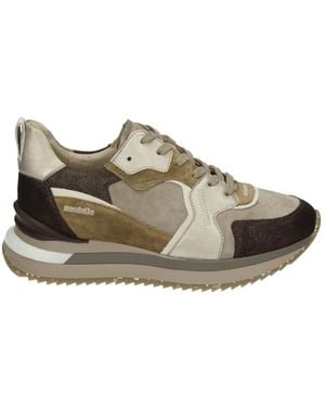 Mephisto Braune Sportliche Flache Schuhe Janel Mobils