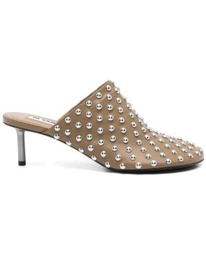 Jil Sander Heeled Mules - Groen