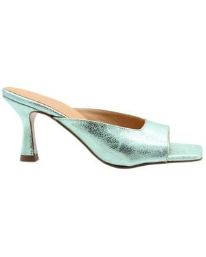 CTWLK Heeled Mules - Blue