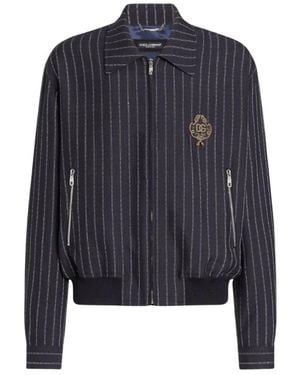 Dolce & Gabbana Jassen ,Blauw ,Jacket