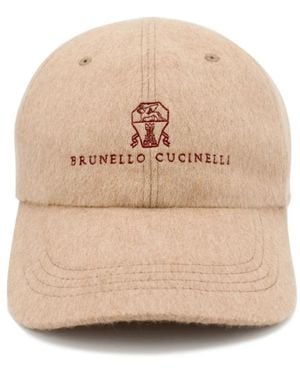 Brunello Cucinelli Caps - Natural