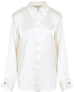 Phoebe Philo Liquid Utility Shirt - Wit