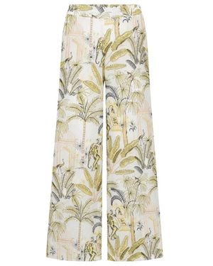 Seductive Wide Pants - Natural