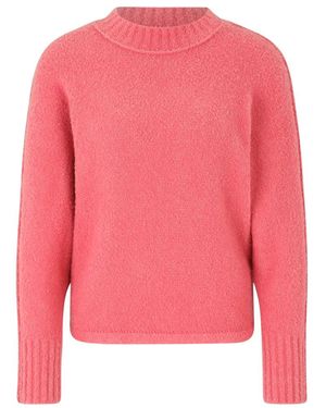 Cartoon Round-Neck Knitwear - Roze
