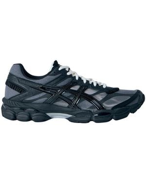 Asics Fitness ,Zwart ,Leer Gel-Cumulus 16 Sneakers - Blauw