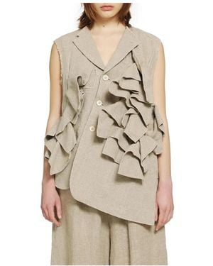 Comme des Garçons Waistcoats - Natural