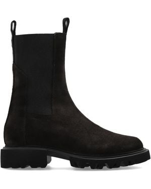AllSaints Hallie Lederstiefeletten - Schwarz