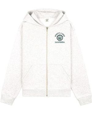 Sporty & Rich Zip-Throughs - Blanco