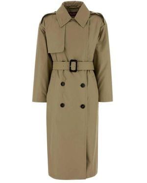 Max Mara Trench Coats - Green