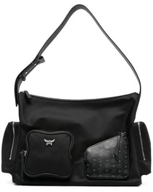 MCM Schwarze Taschen Für Stilvolle Outfits