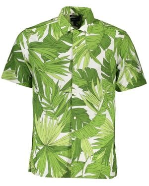 GANT Short Sleeve Shirts - Green