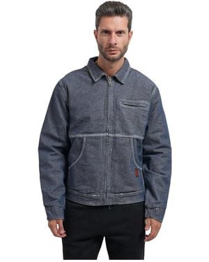 Guess Denim Jackets - Azul