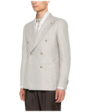 Tagliatore Jassen ,Grijs ,Wol Jacket 010021 1Svs 20K P1278