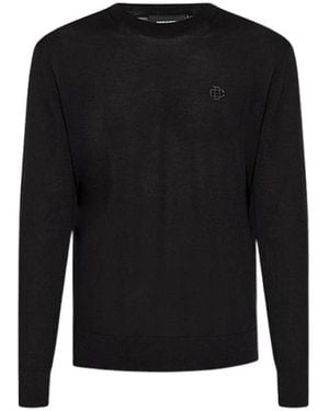 DSquared² Round-Neck Strickwaren - Schwarz